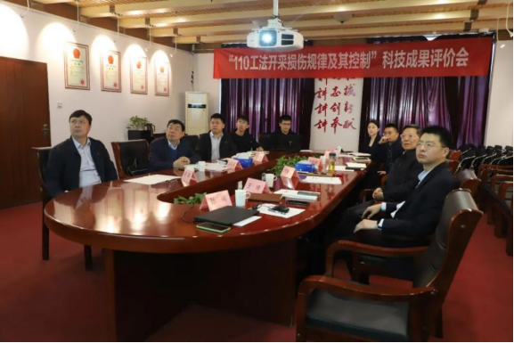 科技服务｜“110工法开采损伤规律及其控制”科技成果评价会成功召开